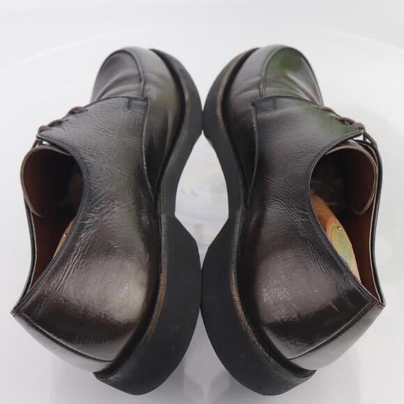 VTG USA Freeman Mens Oxfords Size 11 D Brown Leather Apron Gum Sole Dress Shoes main image 9